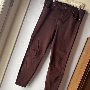 Liverpool Women's Dark Brown Skinny Jeans